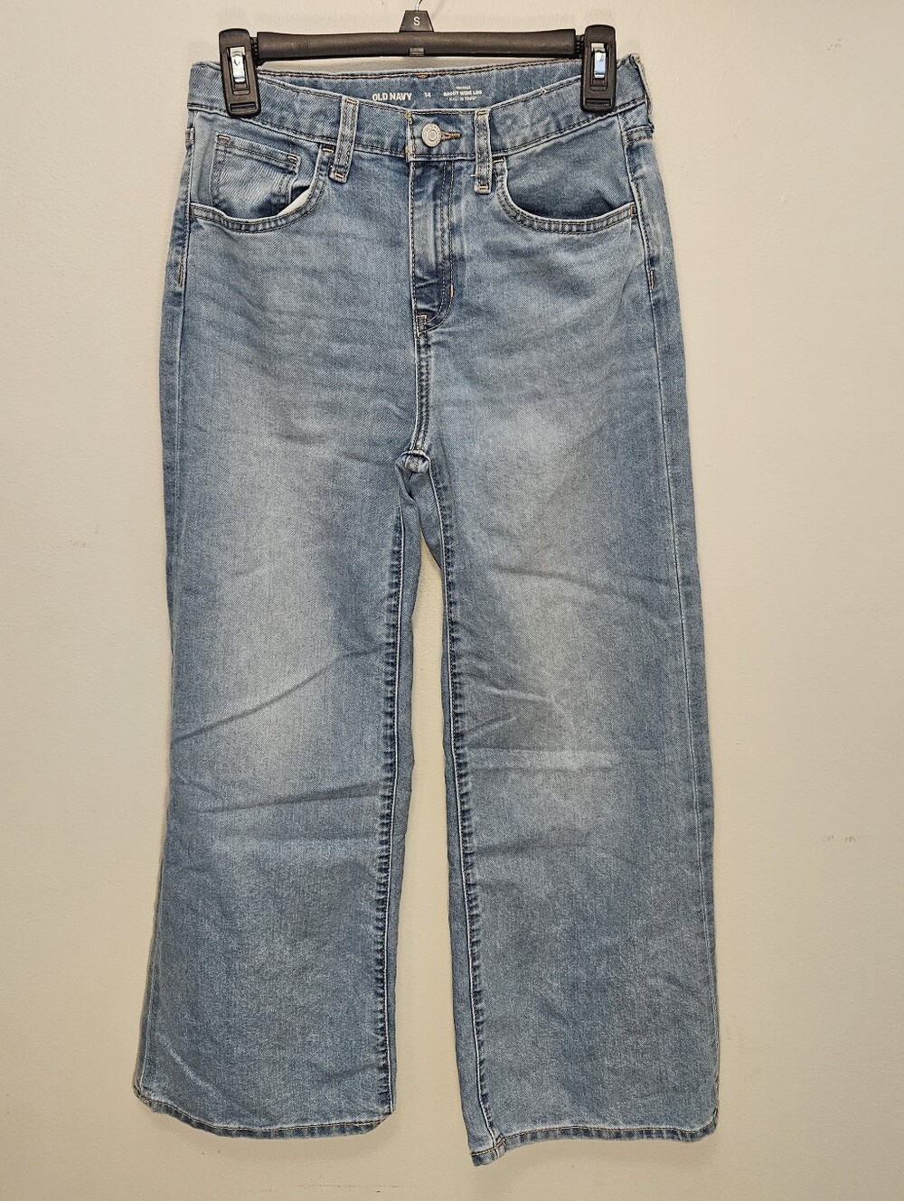 Old Navy Light Blue Wide Leg Girls Jeans